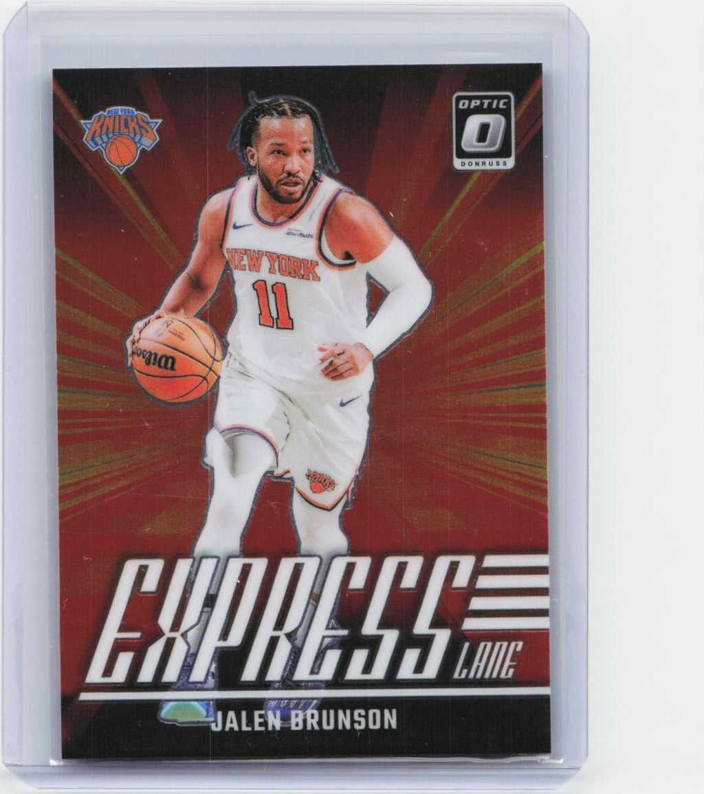 2024-25 Donruss Optic #21 Jalen Brunson Express Lane