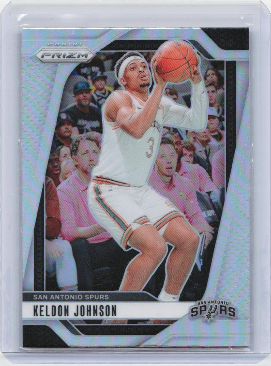 2024-25 Panini Prizm #24 Keldon Johnson Prizms Silver