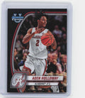 2024-25 Bowman University Chrome #57 Aden Holloway Black Wave Refractor