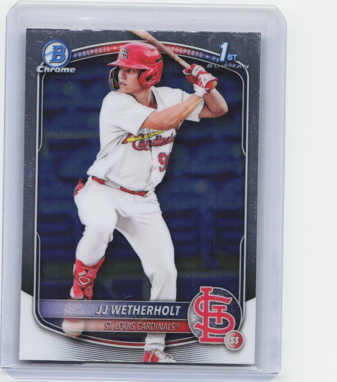 2025 Bowman #BCP-22 JJ Wetherholt Chrome Prospects