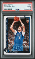 2025-26 Topps #201 Cooper Flagg PSA 9