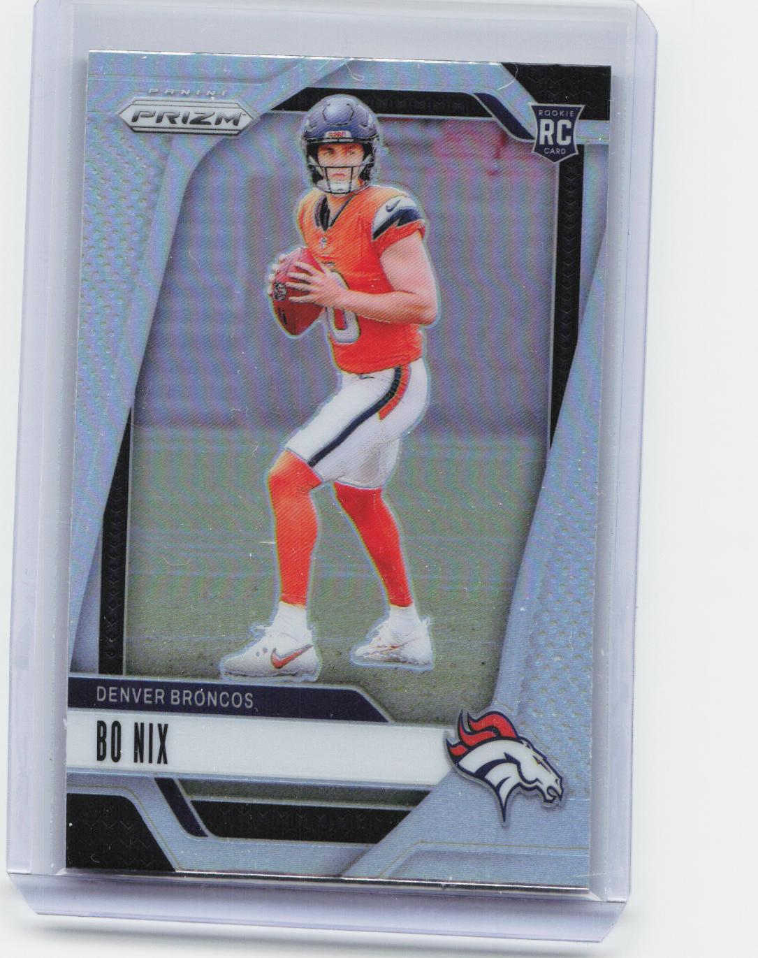 2024 Panini Prizm #309 Bo Nix Silver
