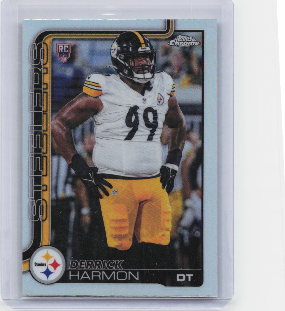 2025 Topps Chrome #361 Derrick Harmon Refractor