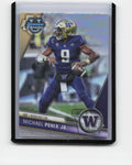 2023 Bowman University Chrome #141 Michael Penix Jr. Refractor