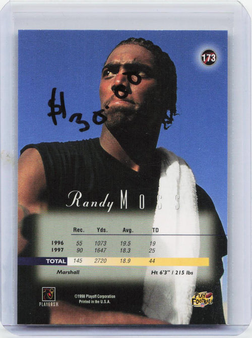 1998 Playoff Prestige Retail #173 Randy Moss
