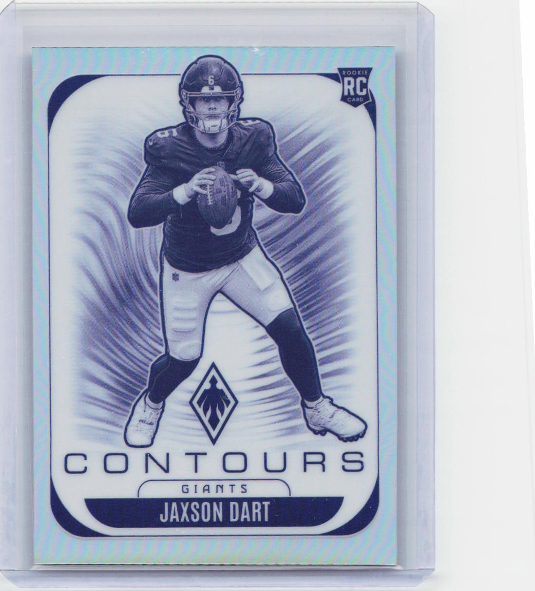 2025 Panini Phoenix #24 Jaxson Dart Contours