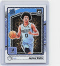 2024-25 Donruss Optic #252 Jaylen Wells White Velocity #/59