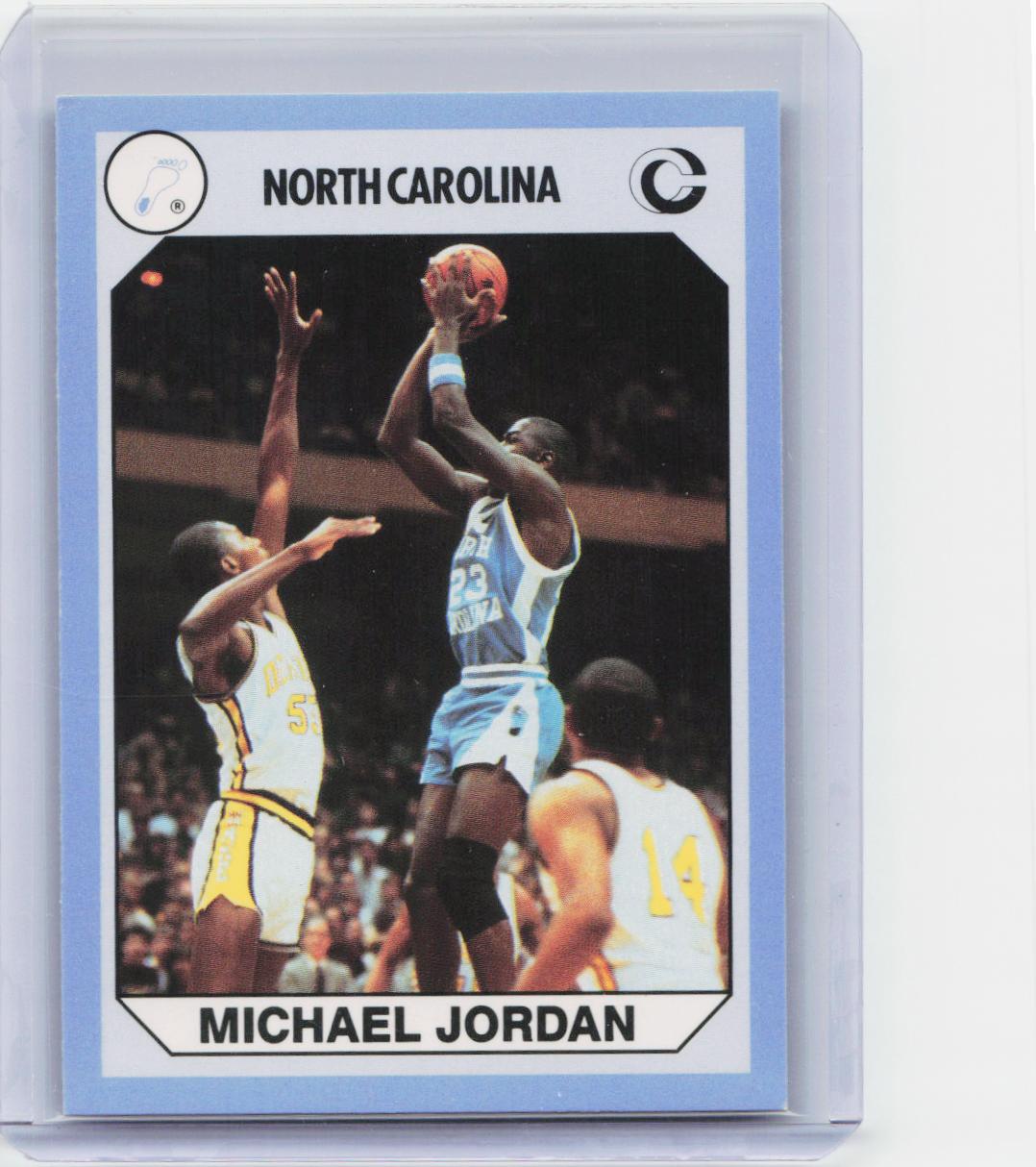 1990-91 Collegiate Collection North Carolina Tar Heels #44 Michael Jordan