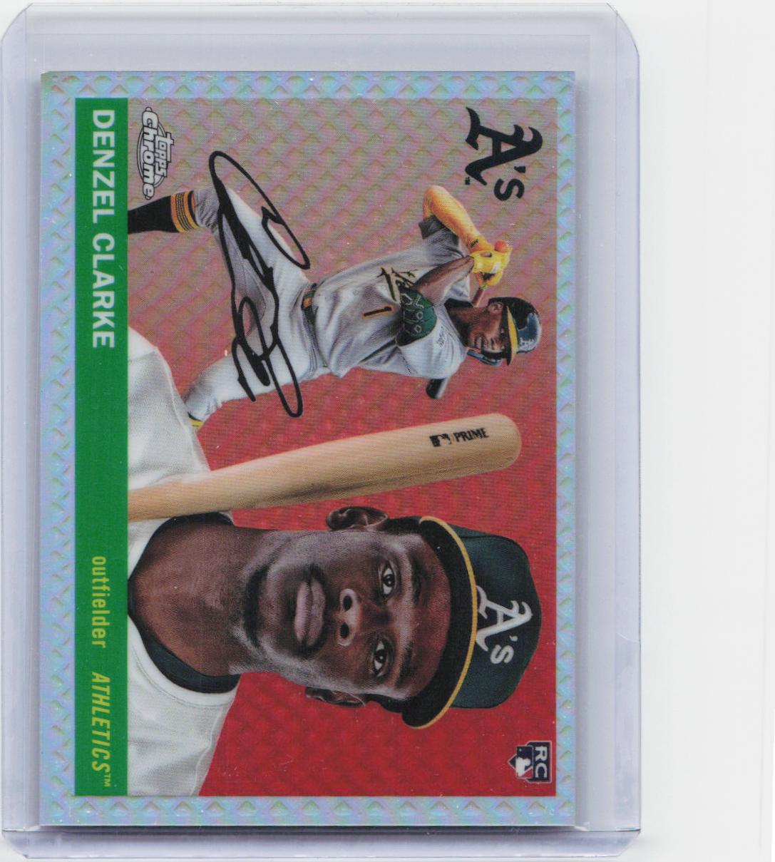 2025 Topps Chrome Platinum #23 Denzel Clarke Prism Refractors