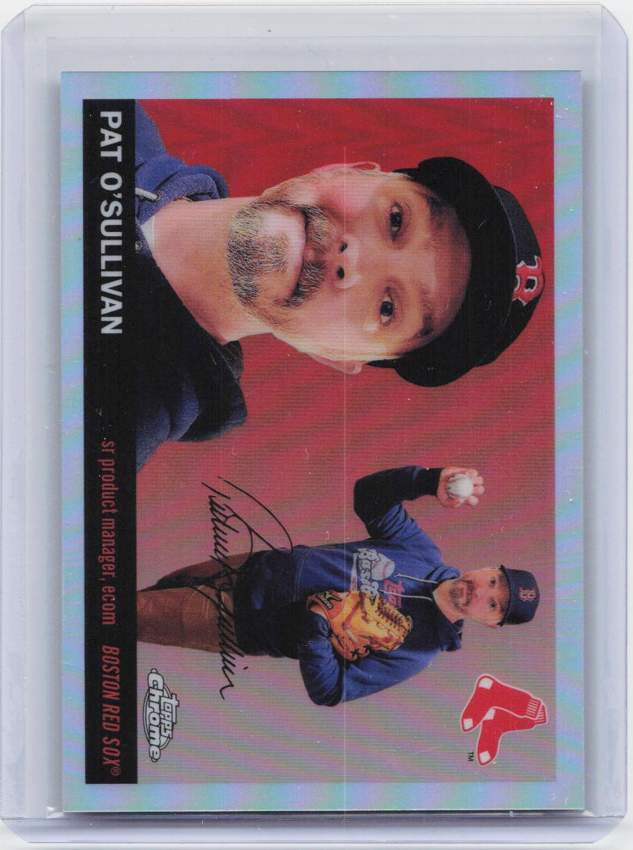 2025 Topps Chrome Baseball Pat O'Sullivan 1955 Employee Short Print #55E-PO