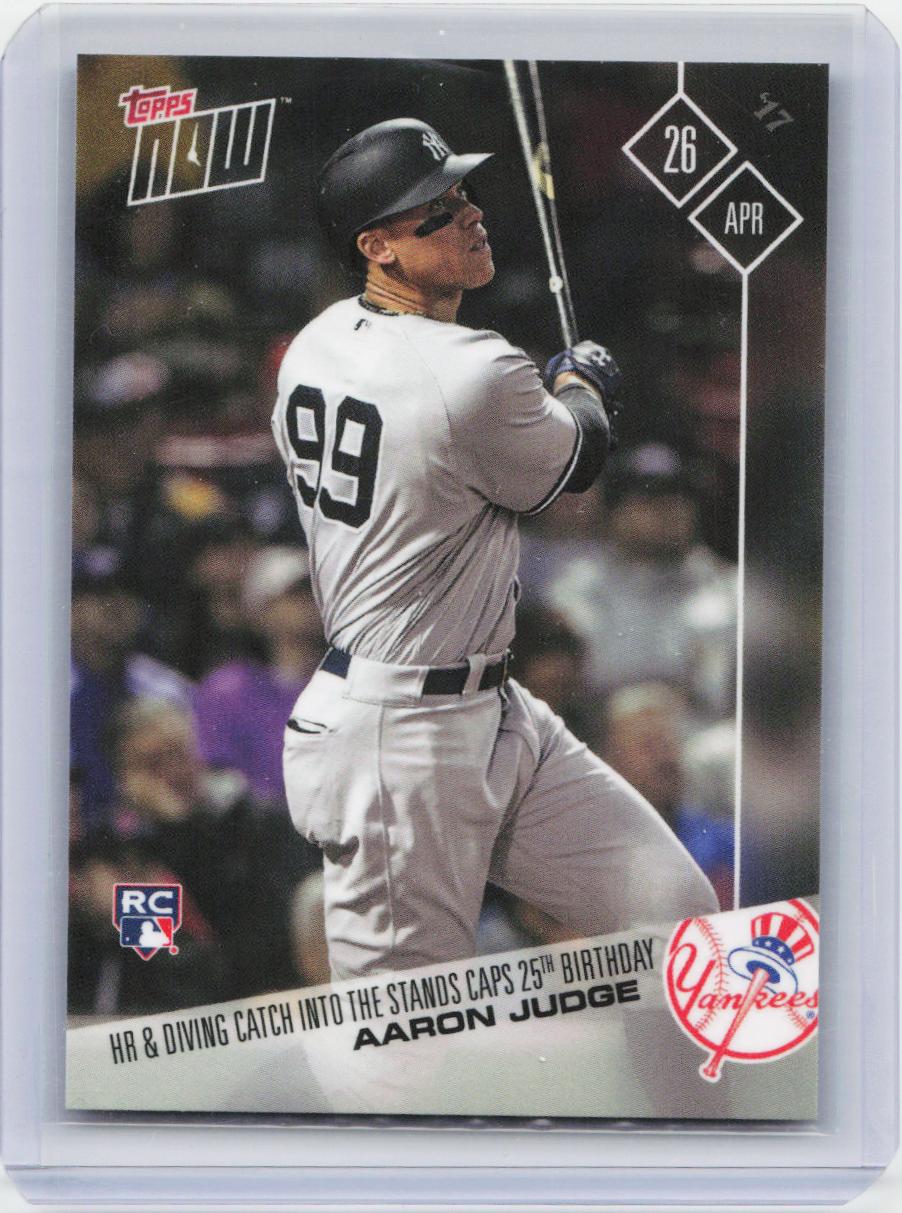 2017 Topps Now #87 Aaron Judge