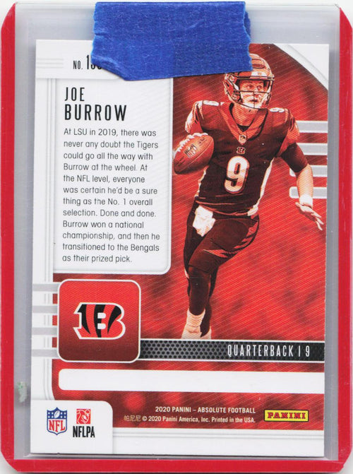 2020 Panini Absolute #158 Joe Burrow Retail