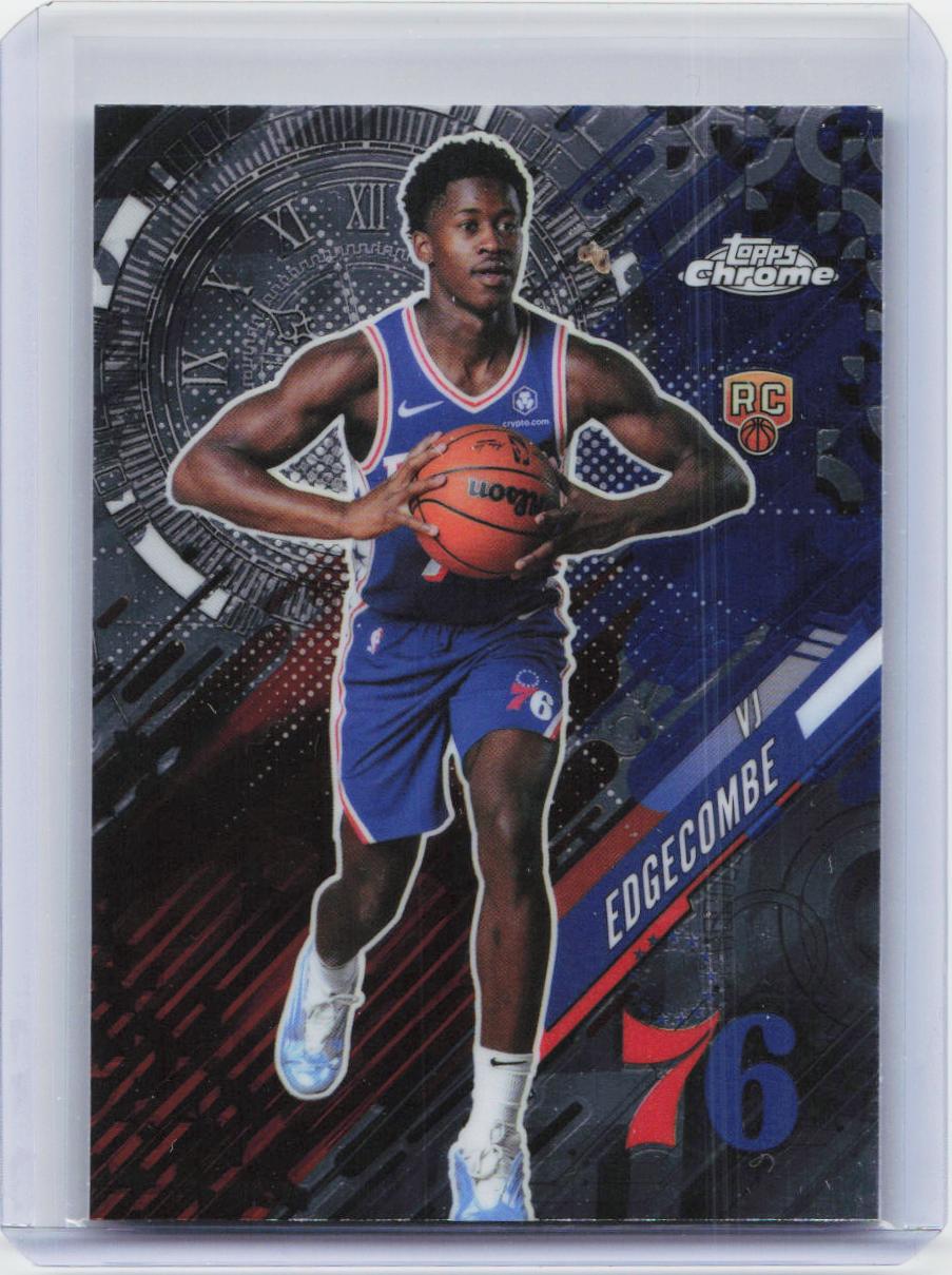 2025-26 Topps Chrome #GT-18 VJ Edgecombe Go Time