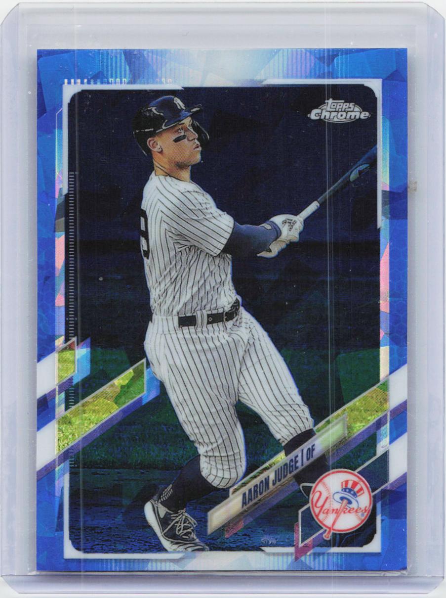 2021 Topps Chrome Sapphire Edition #99 Aaron Judge