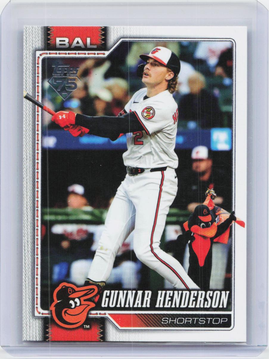 2026 Topps #46 Gunnar Henderson Hidden Mascots