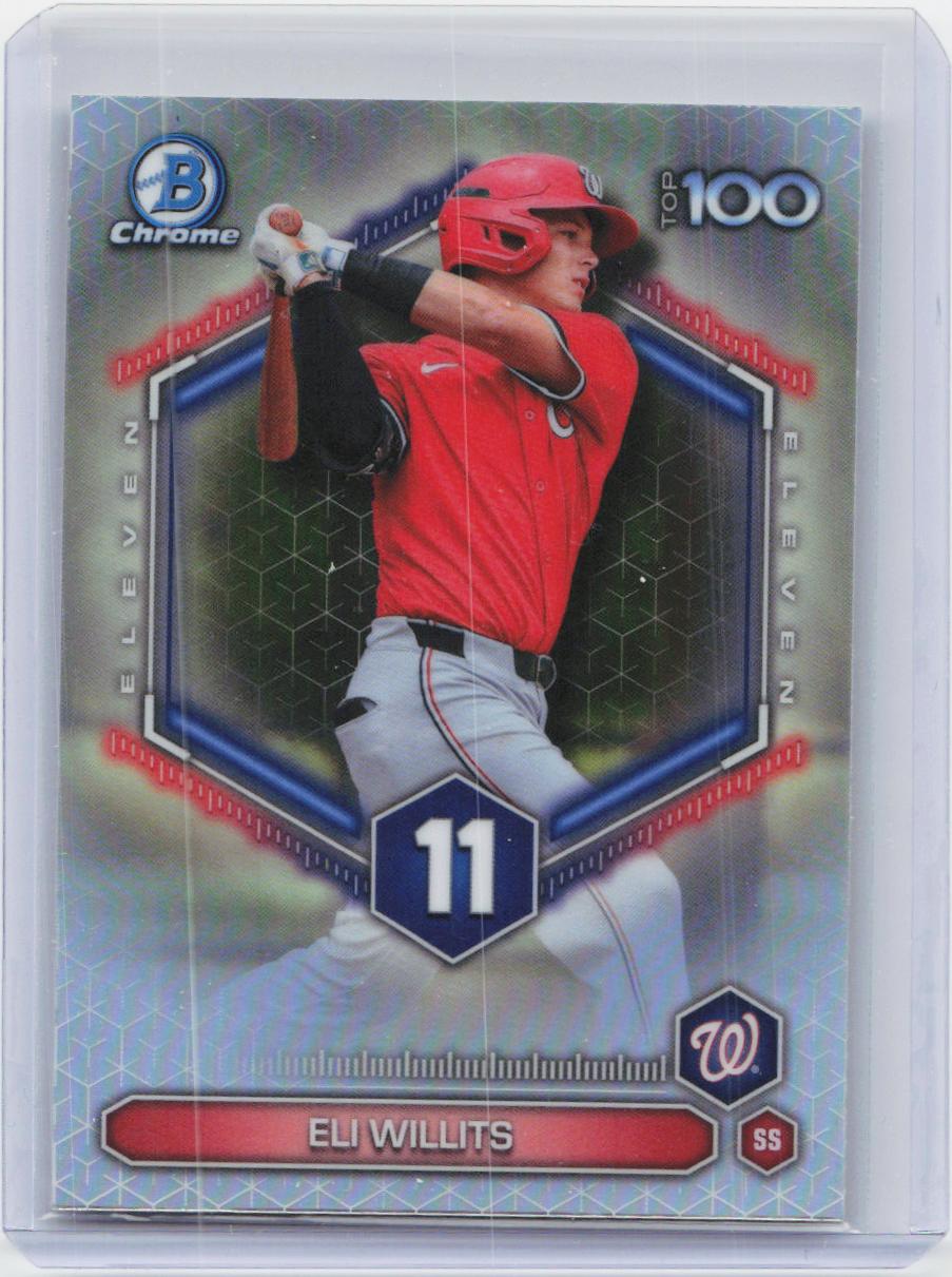 2026 Bowman #BTP-11 Eli Willits Bowman Scouts' Top 100