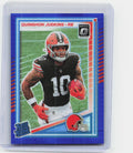 2025 Donruss Optic #252 Quinshon Judkins Blue Hyper