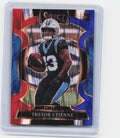 2025 Panini Select #45 Trevor Etienne Red and Blue Prizm Shock