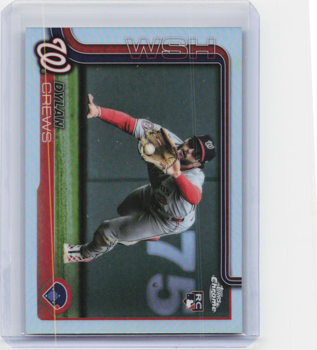 2025 Topps Chrome Update #USC190 Dylan Crews Refractors