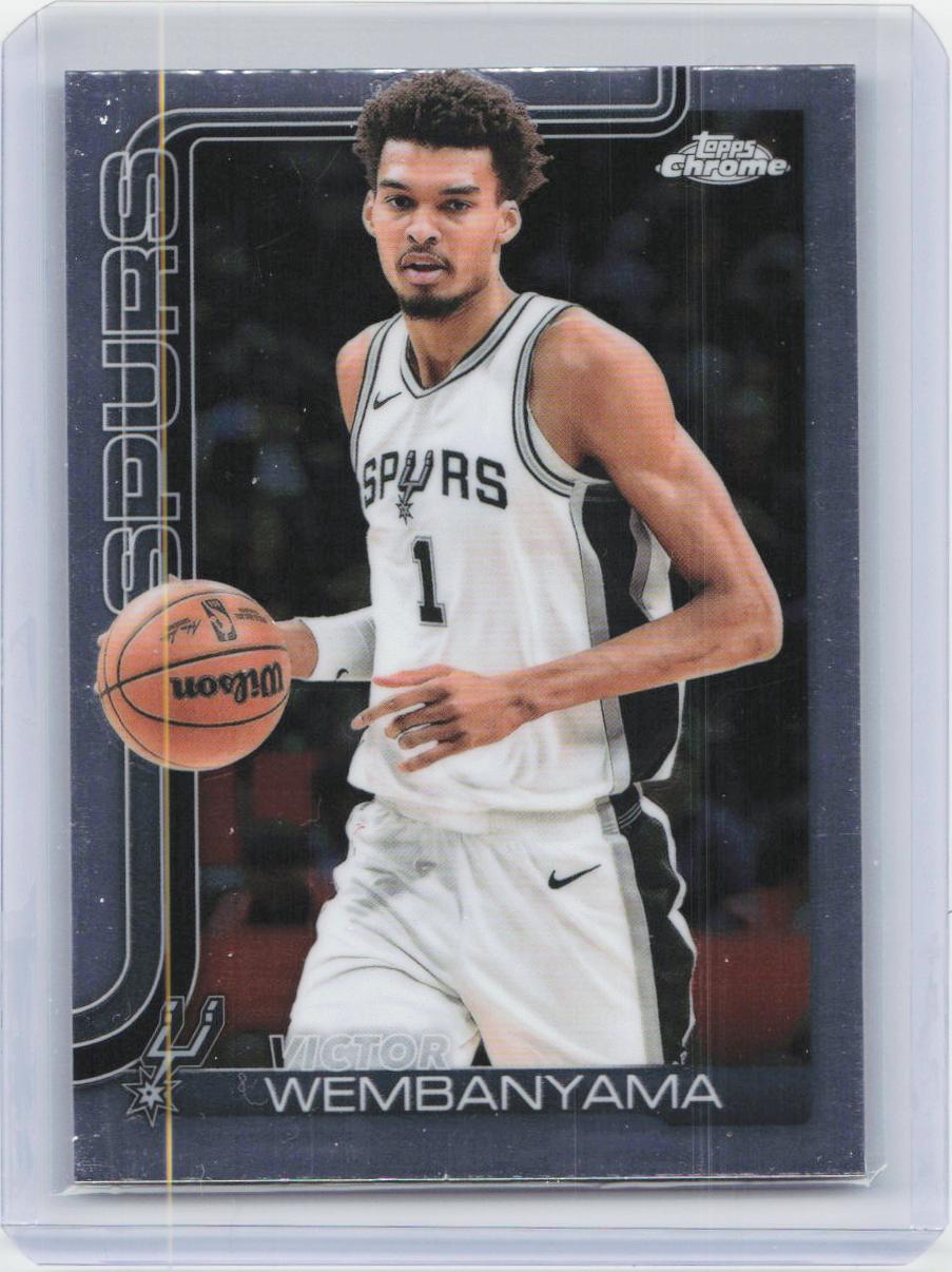 2025-26 Topps Chrome #221 Victor Wembanyama
