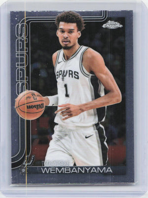2025-26 Topps Chrome #221 Victor Wembanyama