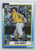 2025 Topps Update #U90-17 Nick Kurtz 1990 Topps Baseball 35th Anniversary