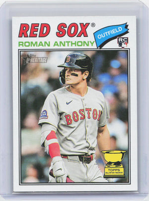 2026 Topps Heritage #86 Roman Anthony
