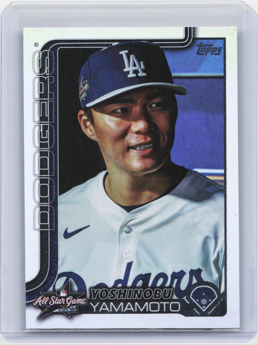 2025 Topps Update #ASG-32 Yoshinobu Yamamoto 2025 All-Star Game
