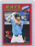 2026 Topps Heritage #161 Carson Williams Red