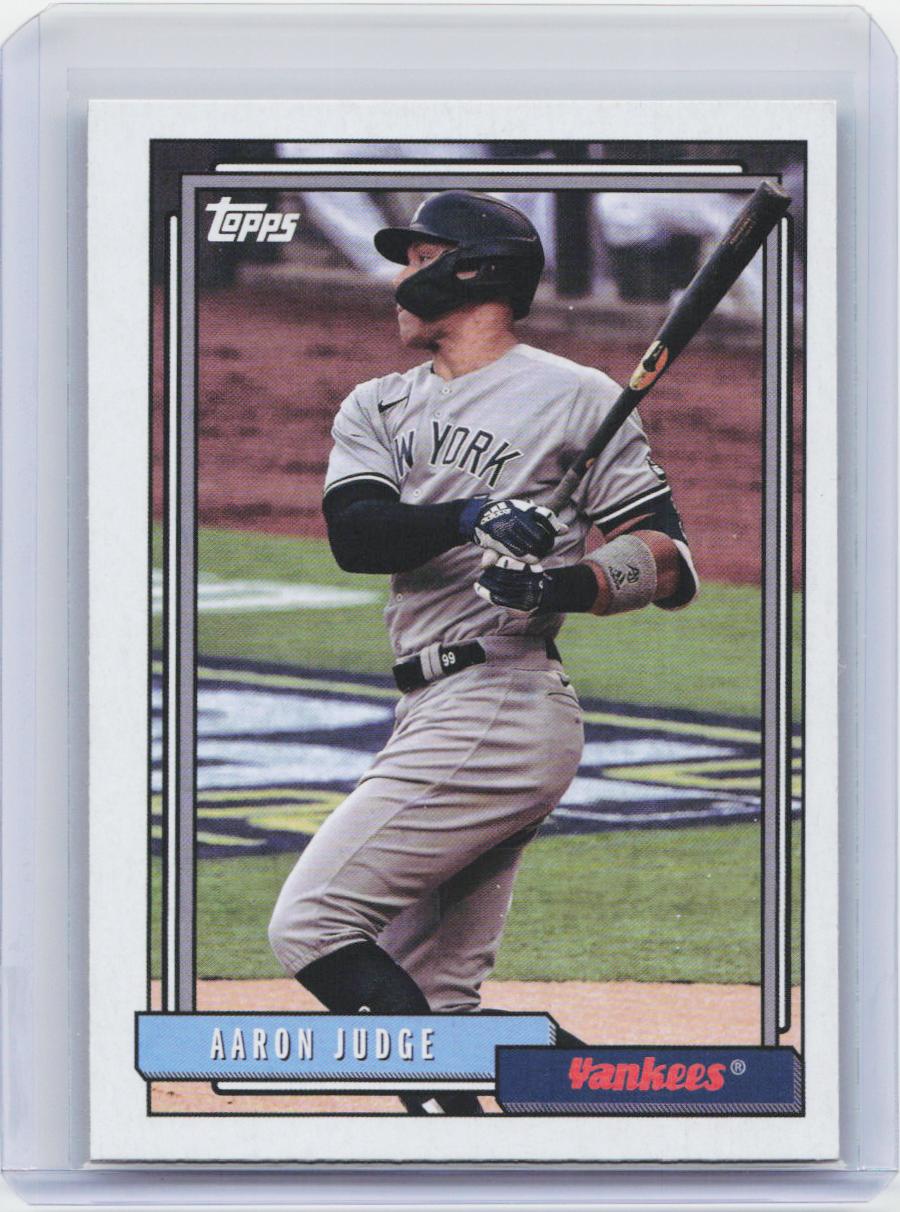 2021 Topps Update #T92-2 Aaron Judge 1992 Topps Redux