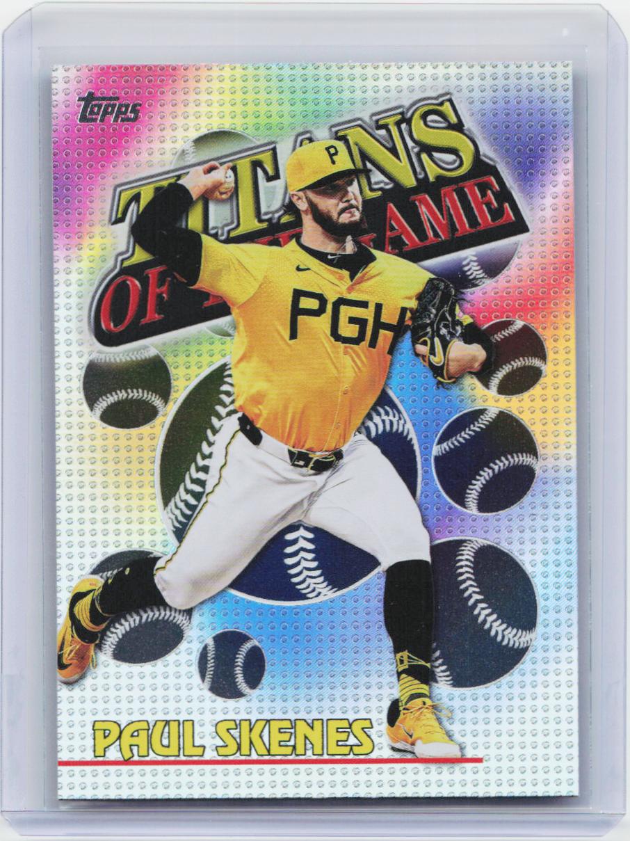 2026 Topps #TOG-14 Paul Skenes Titans of the Game