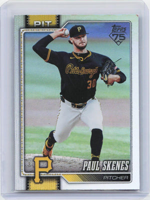 2026 Topps #100 Paul Skenes Rainbow Foil
