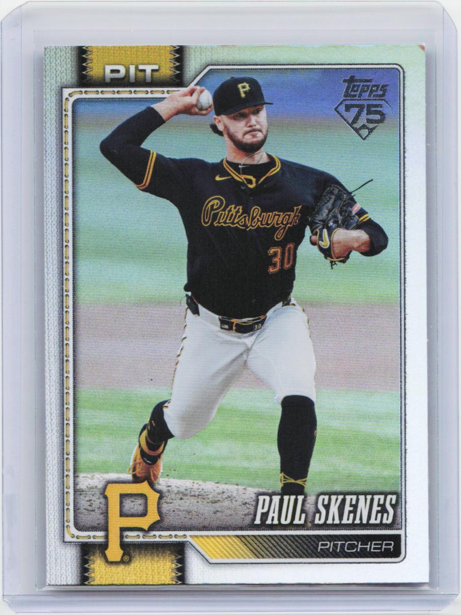 2026 Topps #100 Paul Skenes Rainbow Foil
