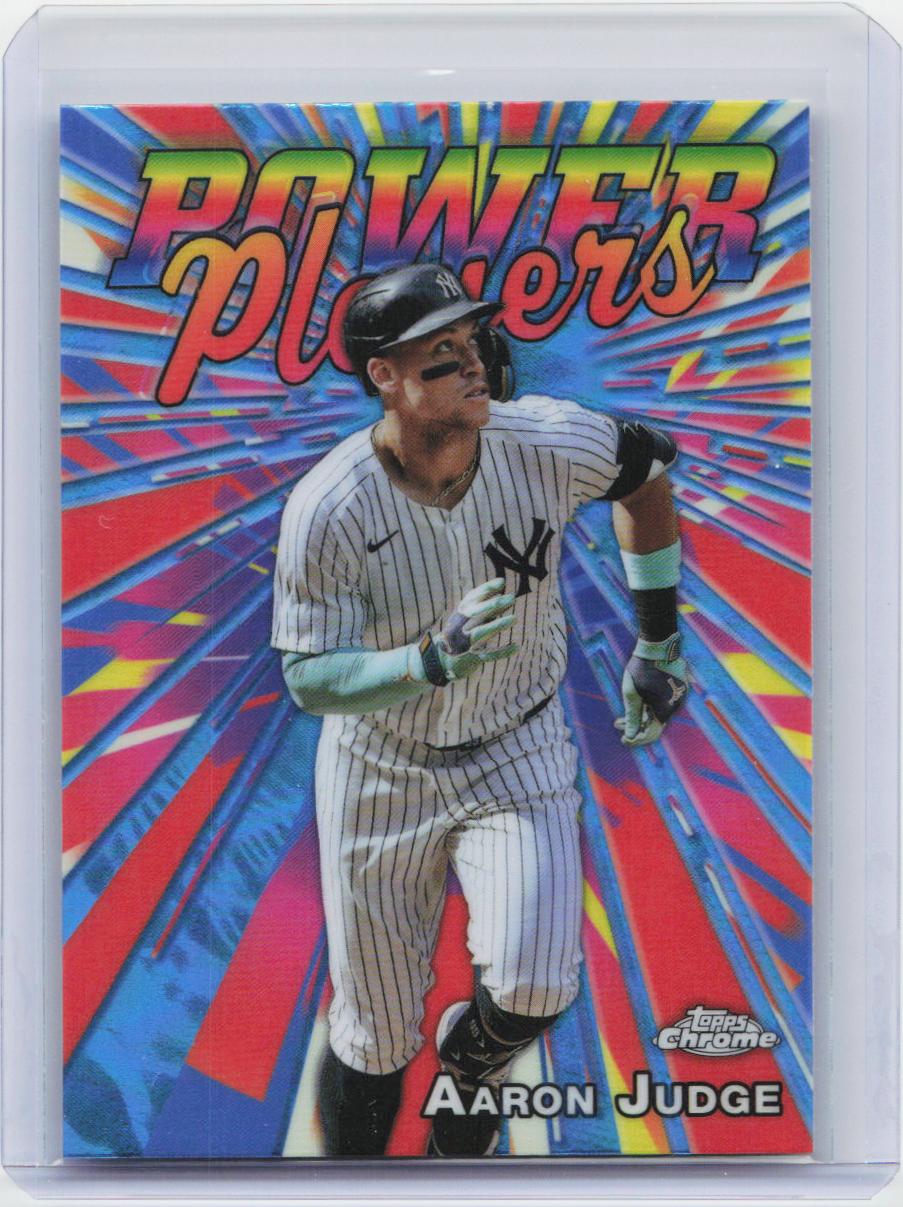 2025 Topps Chrome #PP-1 Aaron Judge Power Players