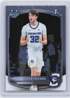 2025-26 Bowman #BPP-32 Owen Freeman Prospects