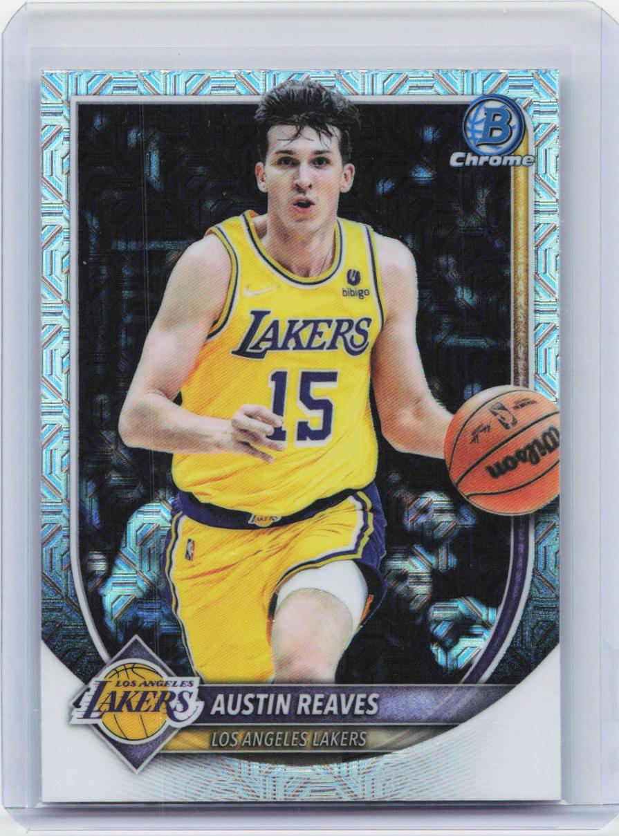 2025-26 Bowman #BCV-193 Austin Reaves Chrome Mojo Refractors