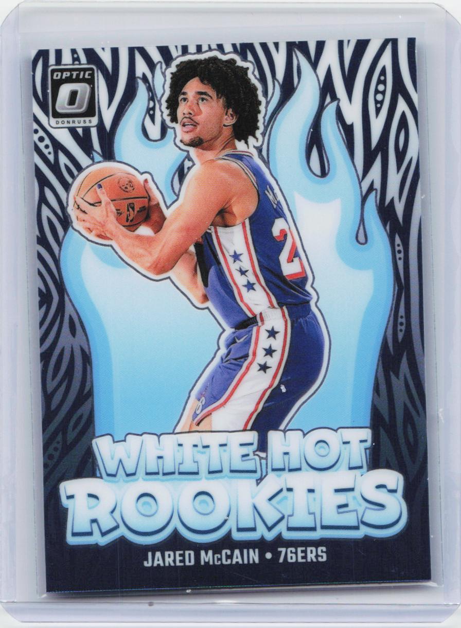 2024-25 Donruss Optic #2 Jared McCain White Hot Rookies
