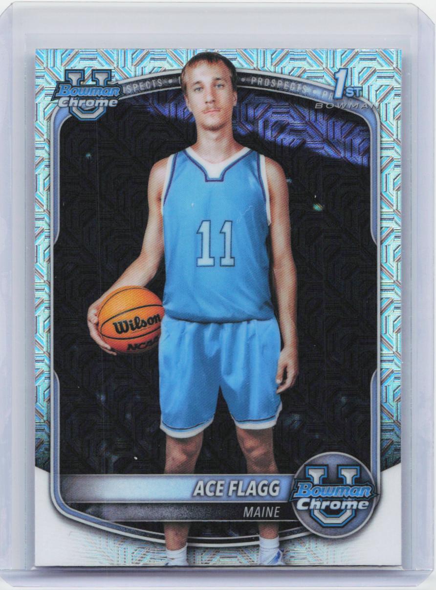 2025-26 Bowman #BCP-91 Ace Flagg Chrome Prospects Mojo Refractor