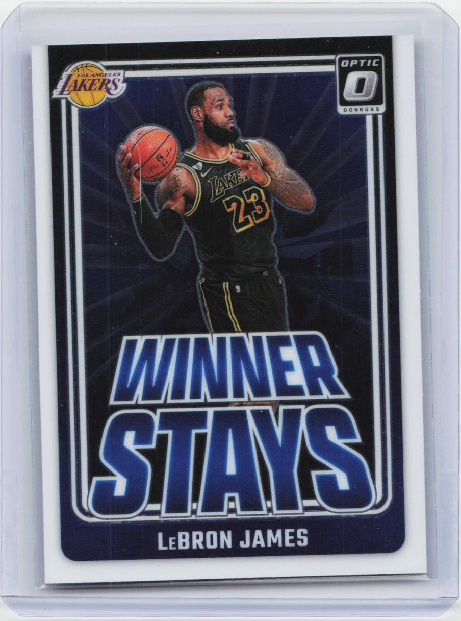 2024-25 Donruss Optic #1 LeBron James Winner Stays