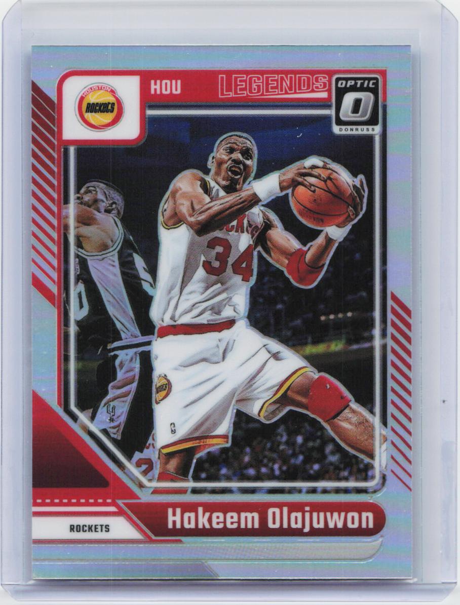 2024-25 Donruss Optic #249 Hakeem Olajuwon Holo