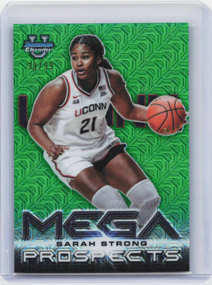 2025-26 Bowman #MP-5 Sarah Strong Mega Prospects Green Mojo #/99