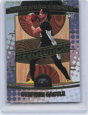 2024-25 Panini Revolution #24 Stephon Castle Hardwood Legacy