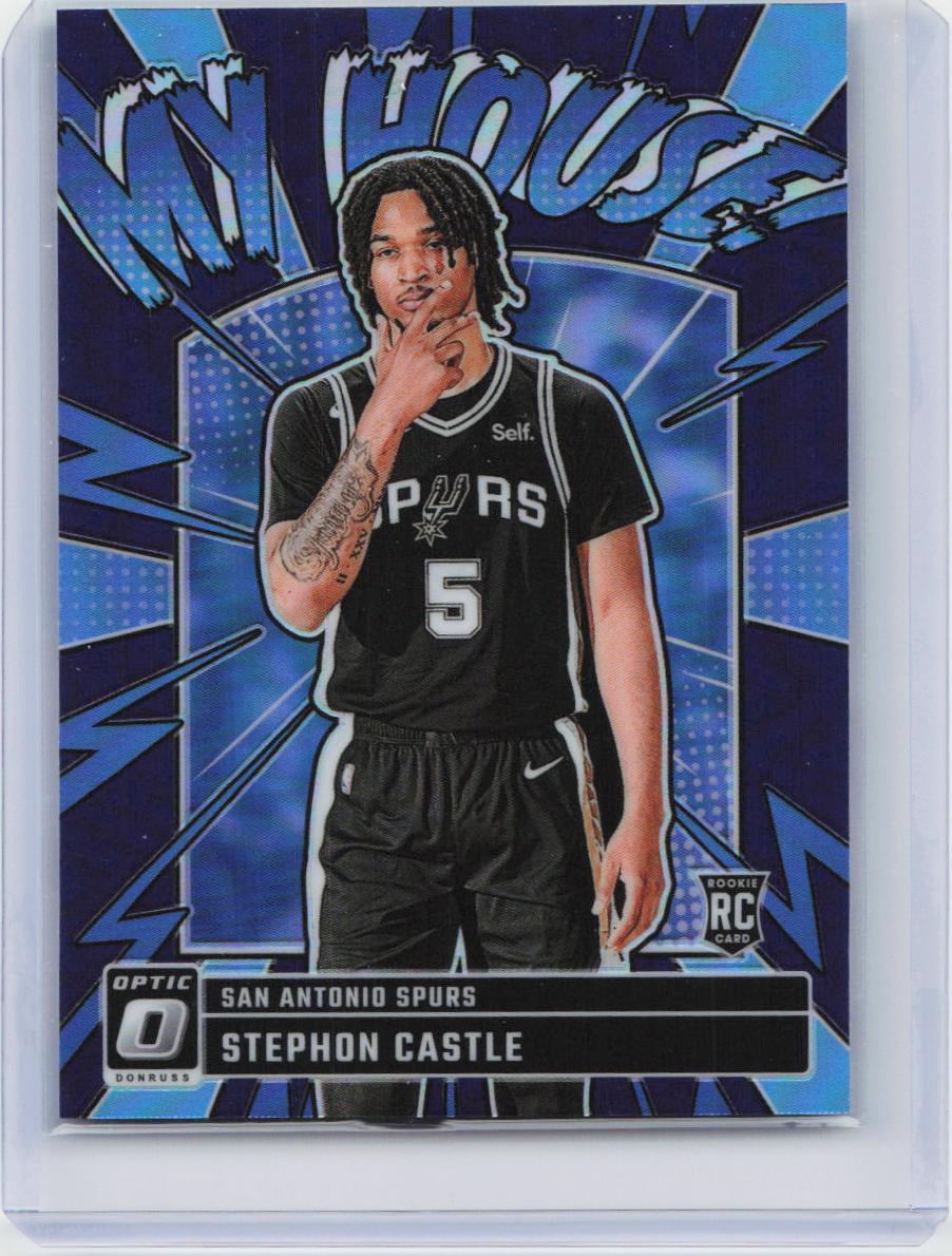 2024-25 Donruss Optic #16 Stephon Castle My House Purple
