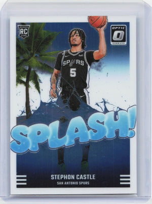 2024-25 Donruss Optic #14 Stephon Castle Splash!