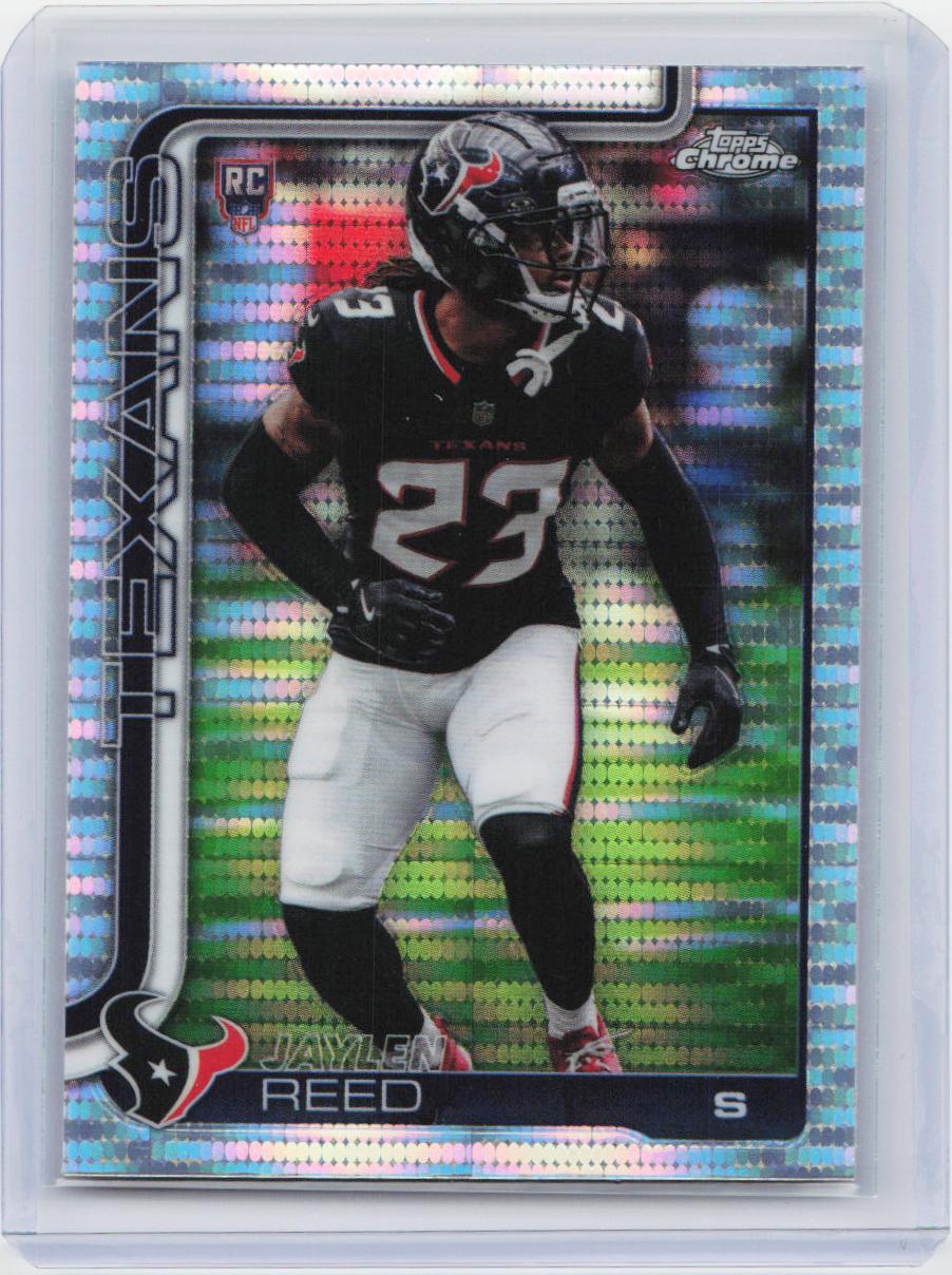 2025 Topps Chrome #374 Jaylen Reed Pulsar Refractor