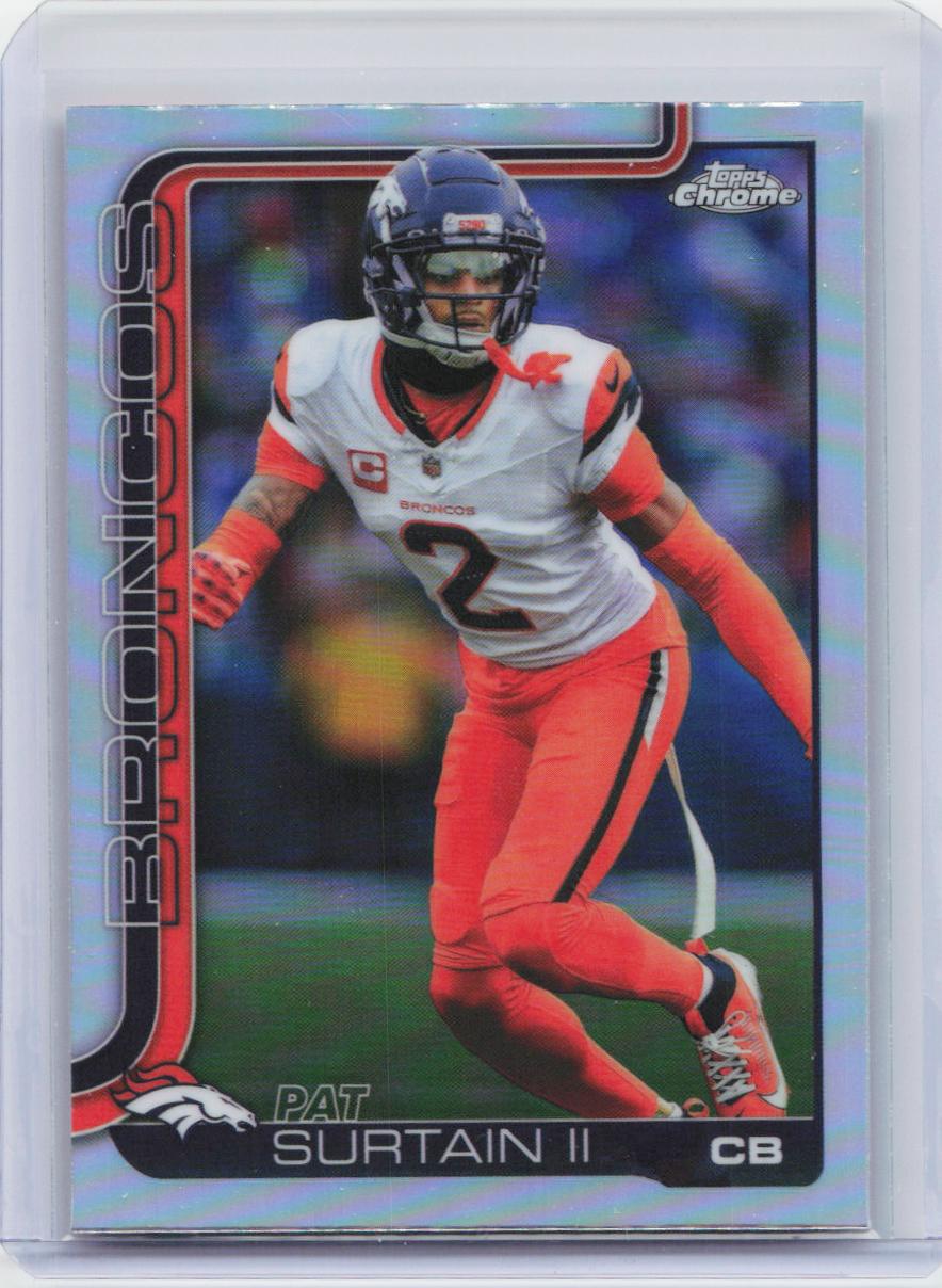 2025 Topps Chrome #93 Patrick Surtain II Refractor