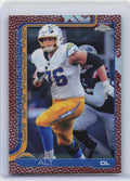 2025 Topps Chrome #157 Joe Alt Football Leather Refractor