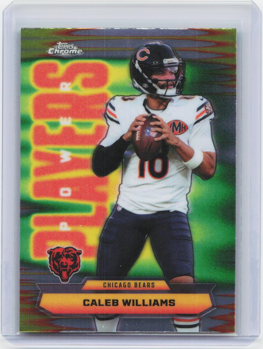 2025 Topps Chrome #PP-7 Caleb Williams Power Players