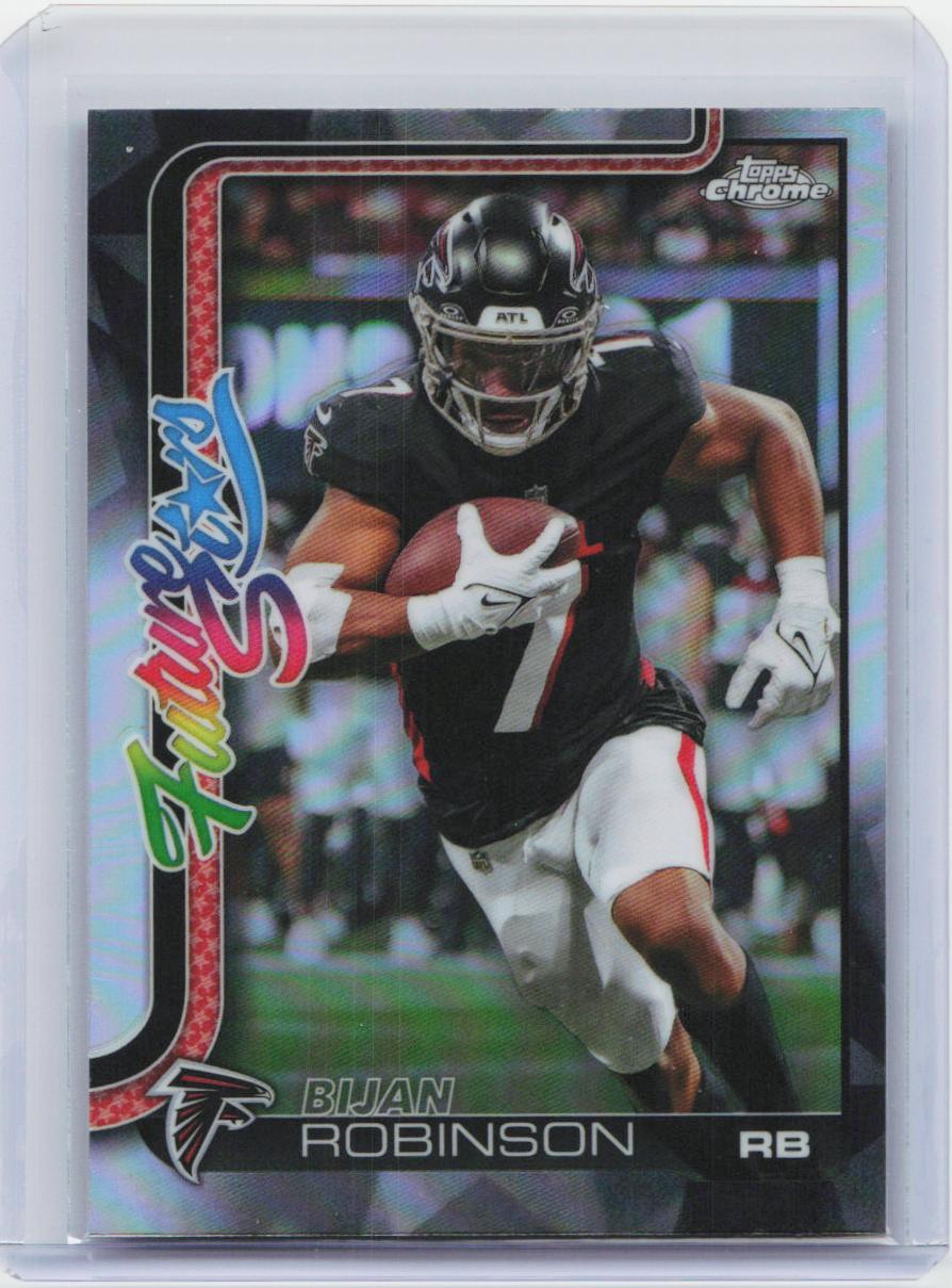 2025 Topps Chrome #FS-9 Bijan Robinson Future Stars Refractor