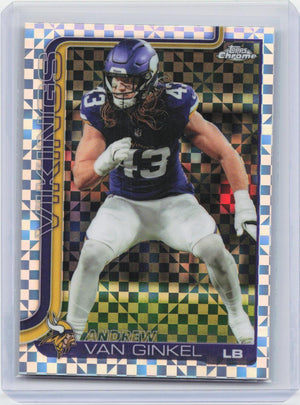 2025 Topps Chrome #198 Andrew Van Ginkel X-Fractor